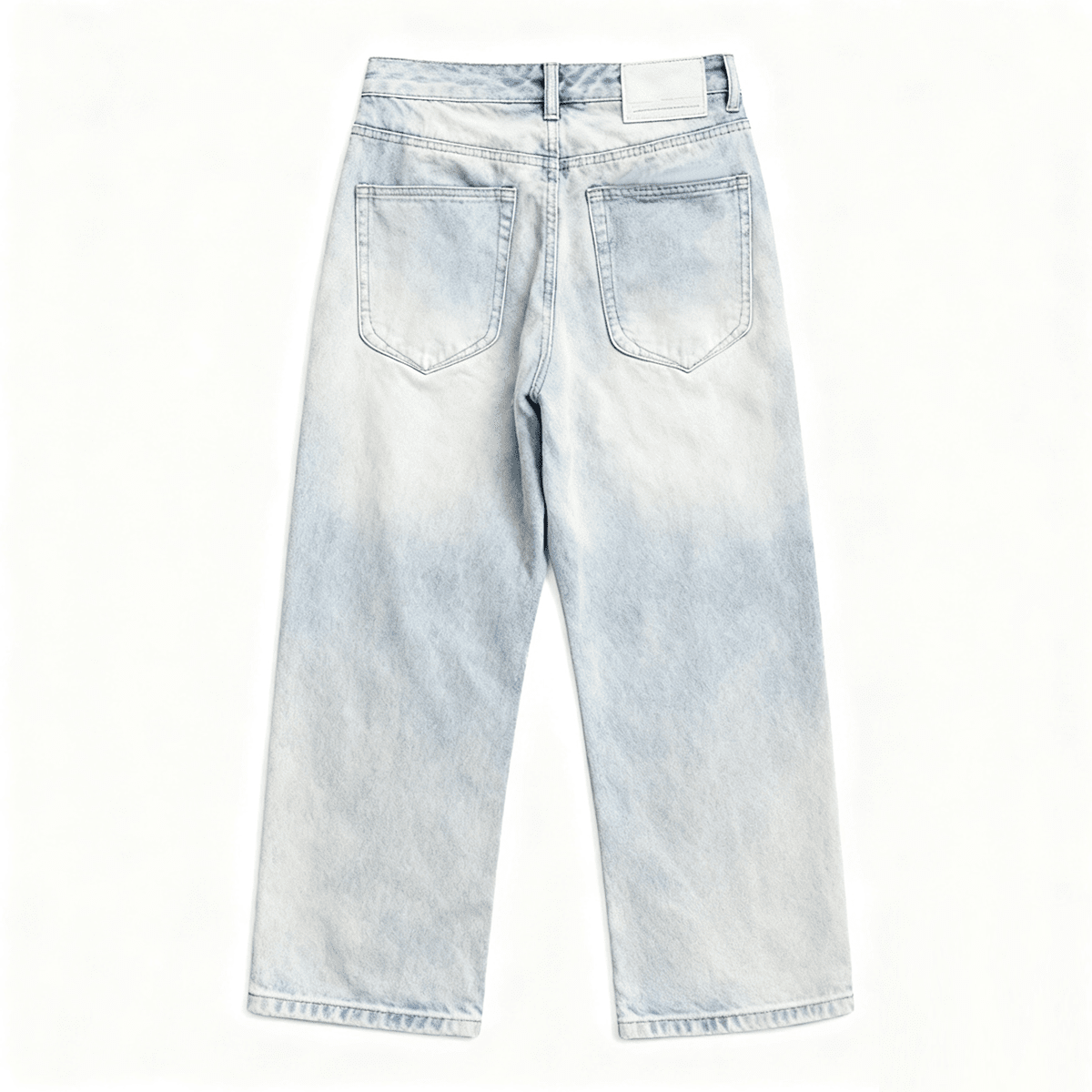 Echo Light Wide-Leg Jeans | Unisex Urban Power Denim