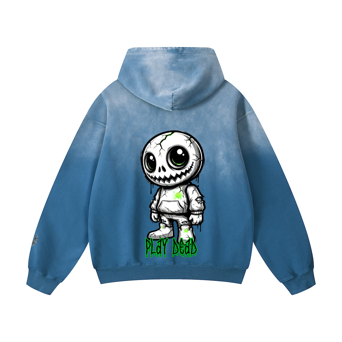 Psychabuns™ GlitchGrin Hoodie — Identity Fragmentation Edition