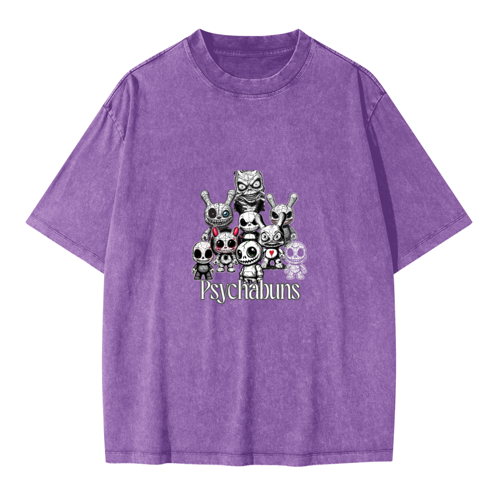 Psychabuns™ Redline T-Shirt — Deliberate Chaos Graphic Tee