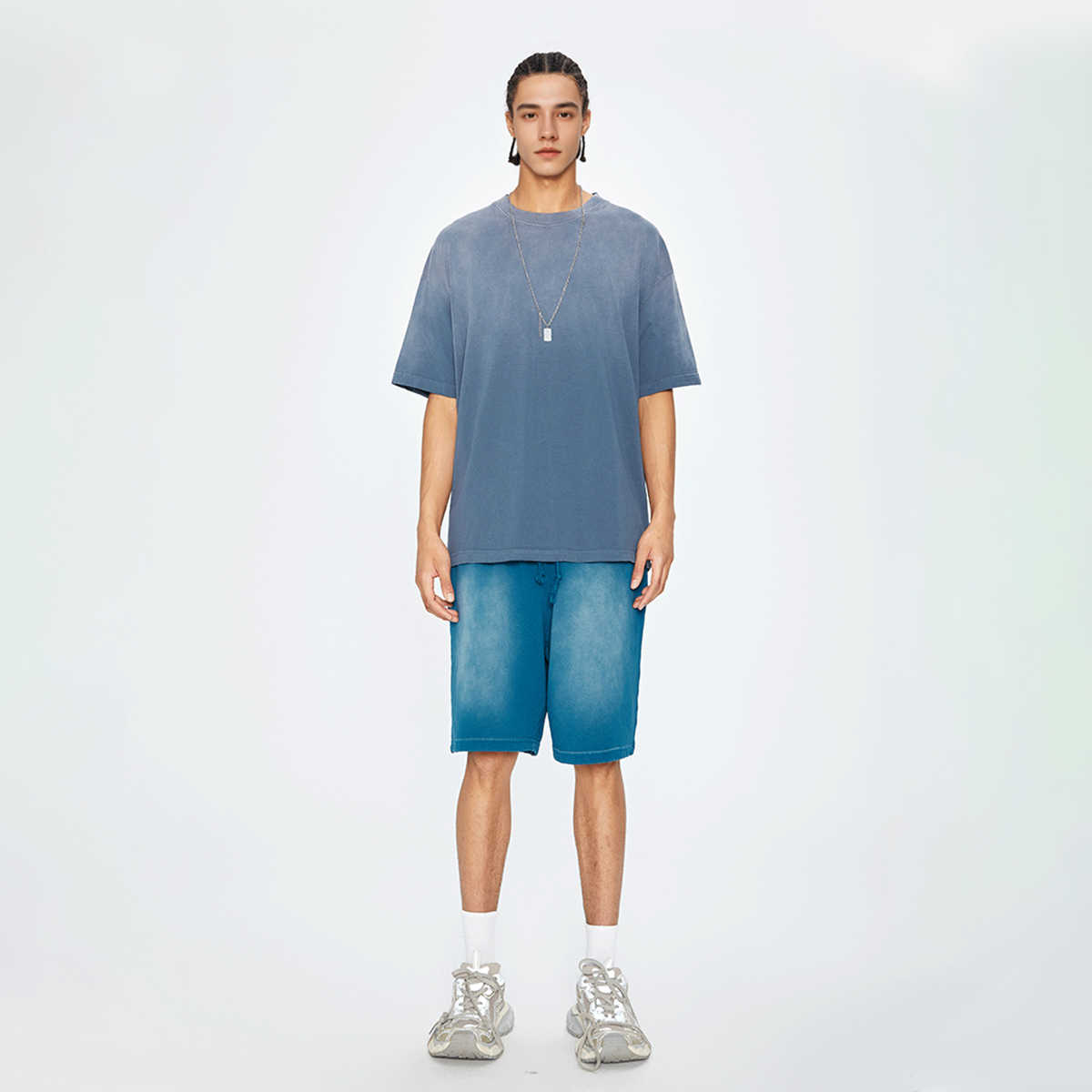 Play Dead — Unisex Washed Gradient T-Shirt | Urban Ascent Graphic Streetwear