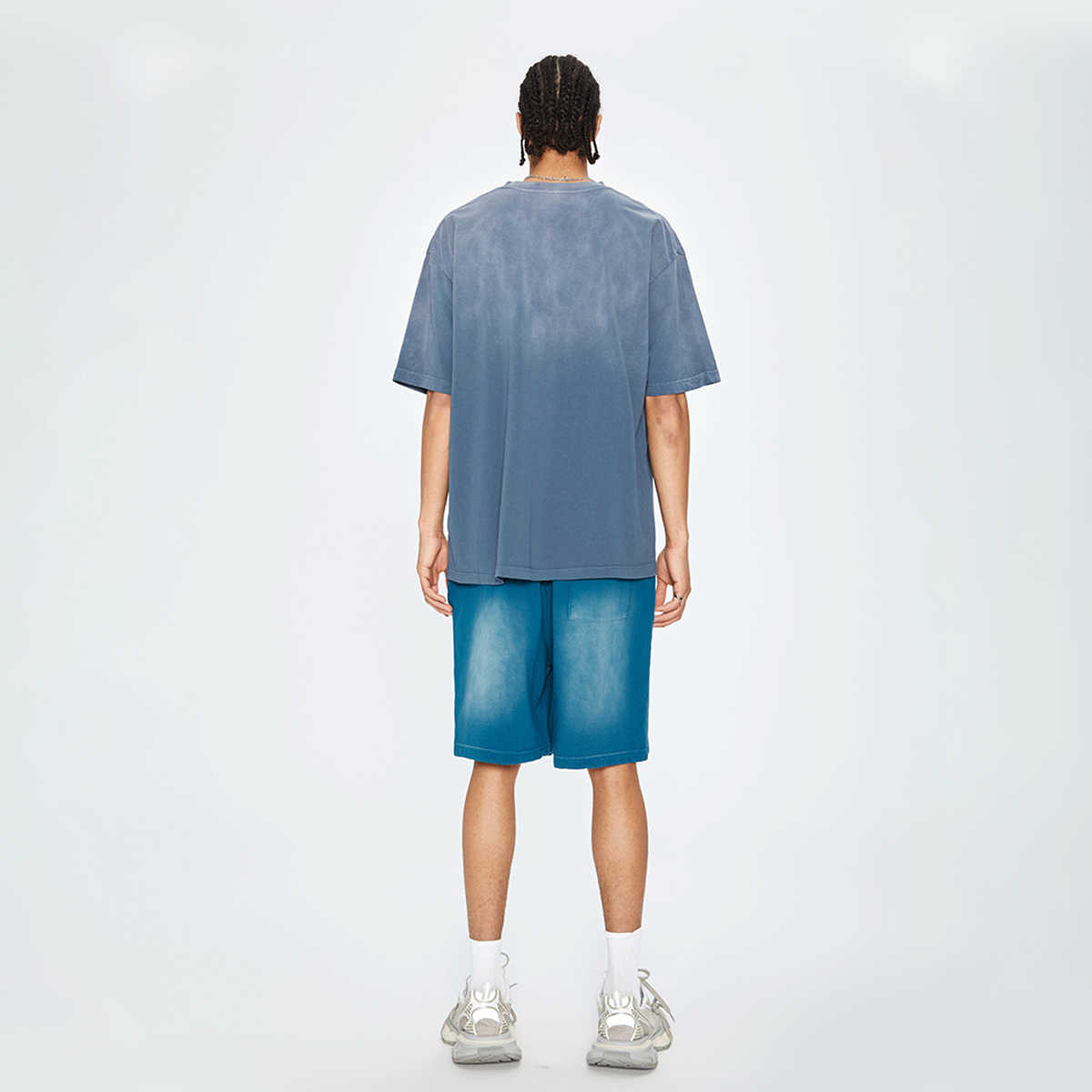 Play Dead — Unisex Washed Gradient T-Shirt | Urban Ascent Graphic Streetwear