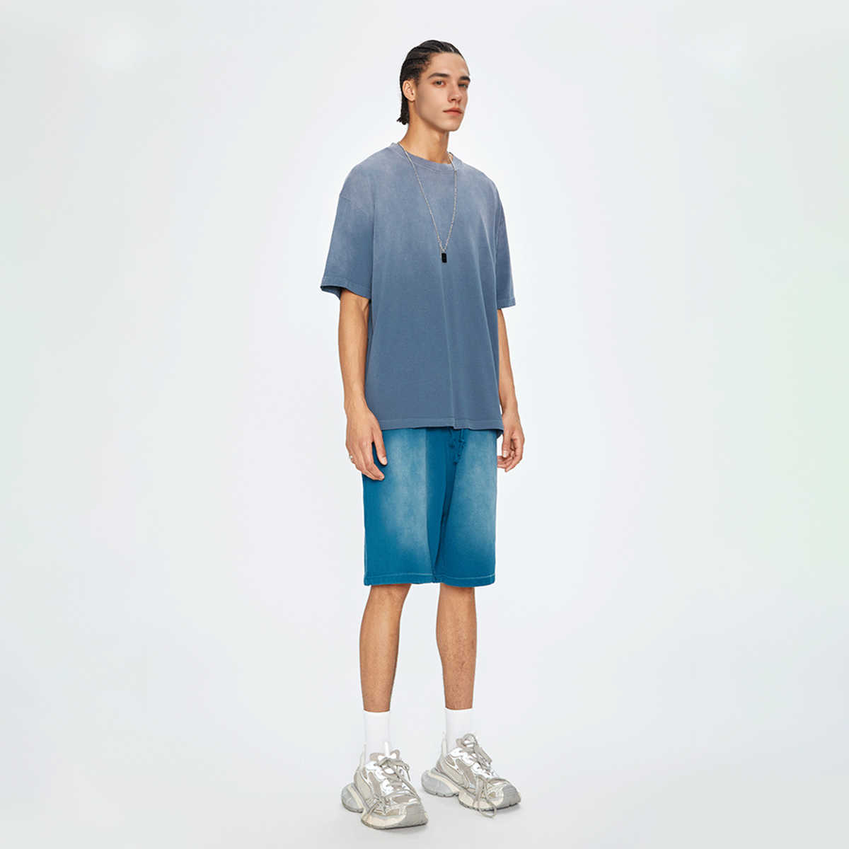 Play Dead — Unisex Washed Gradient T-Shirt | Urban Ascent Graphic Streetwear