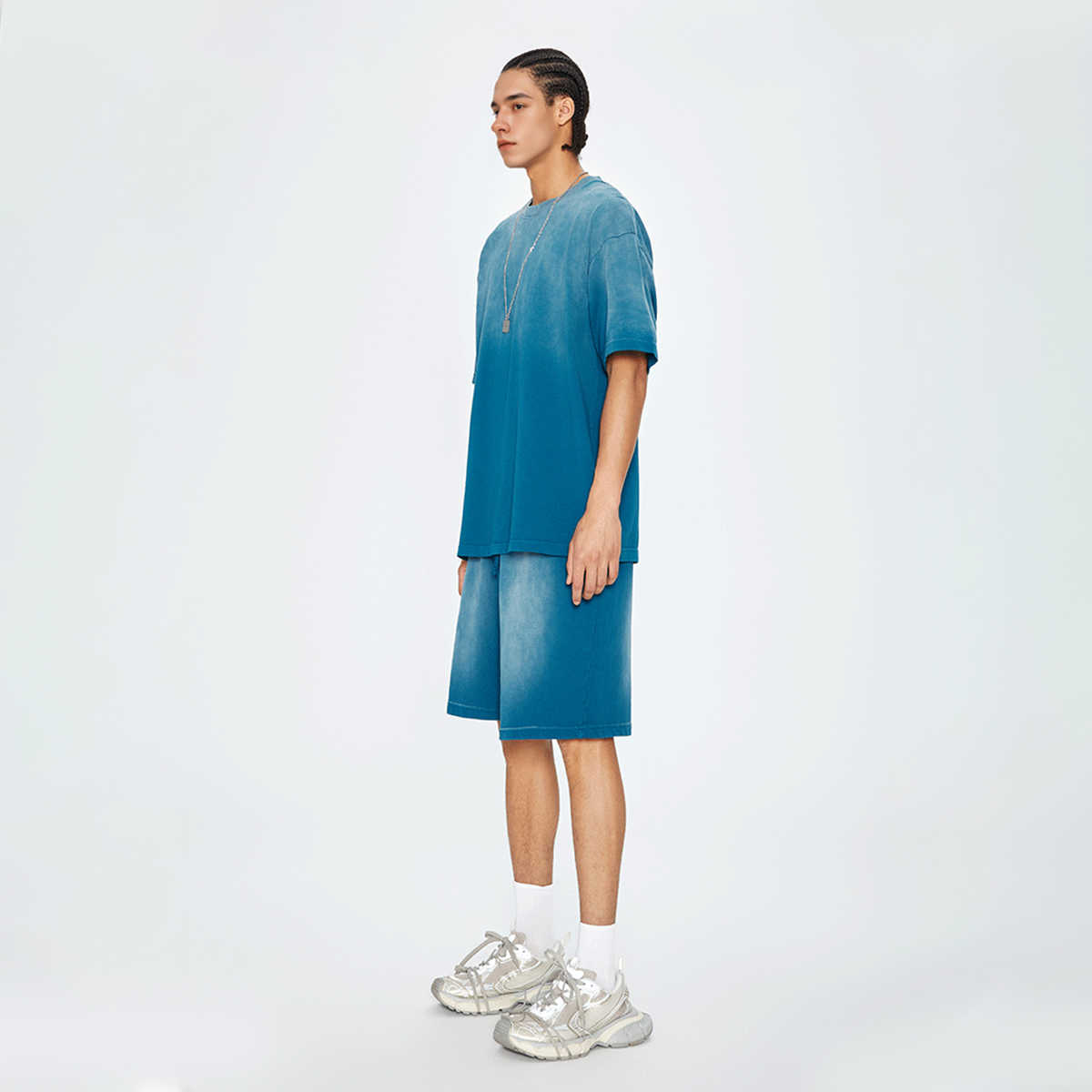 Play Dead — Unisex Washed Gradient T-Shirt | Urban Ascent Graphic Streetwear