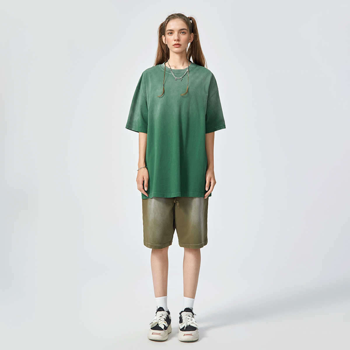 Play Dead — Unisex Washed Gradient T-Shirt | Urban Ascent Graphic Streetwear