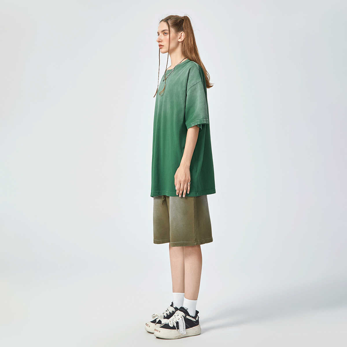 Play Dead — Unisex Washed Gradient T-Shirt | Urban Ascent Graphic Streetwear