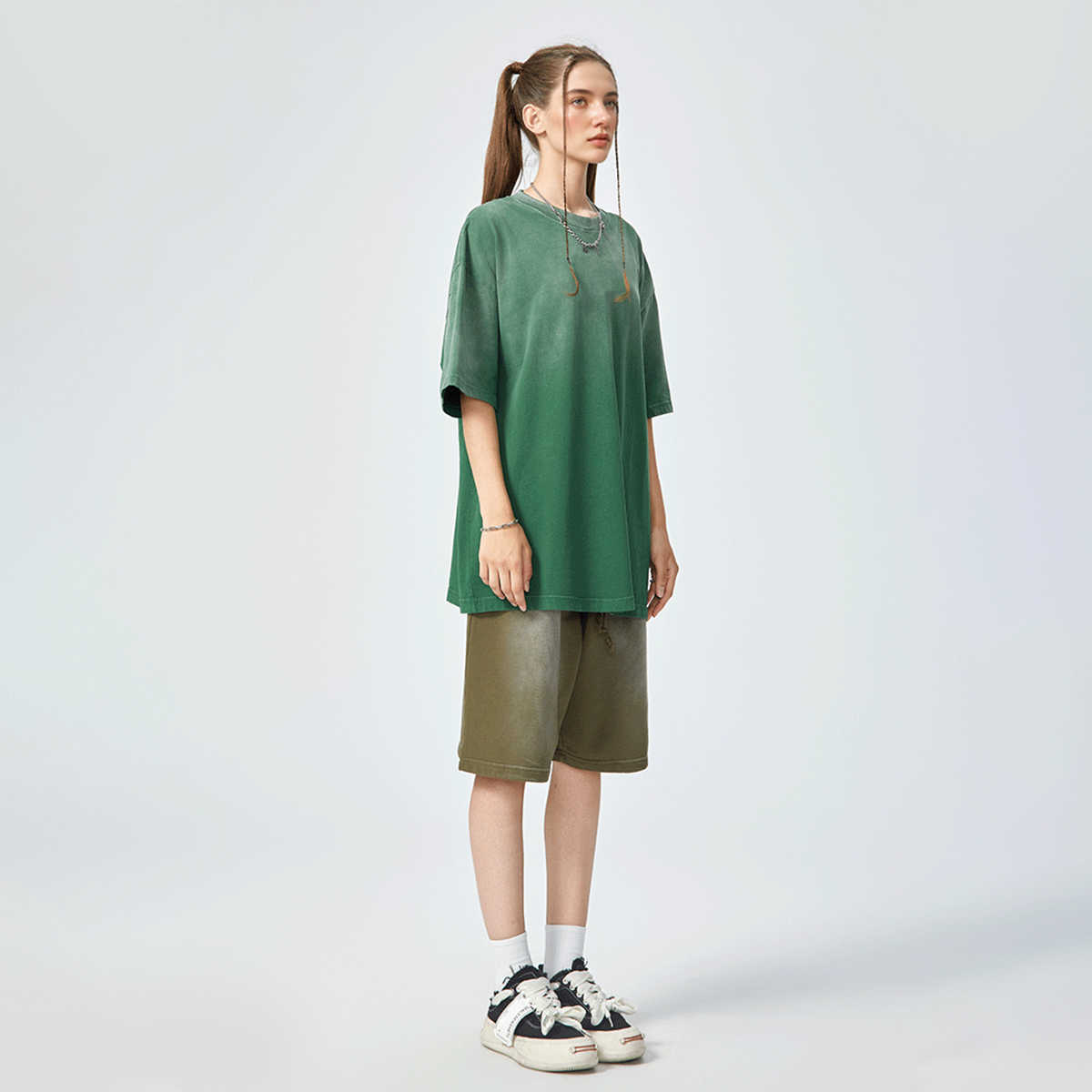 Play Dead — Unisex Washed Gradient T-Shirt | Urban Ascent Graphic Streetwear
