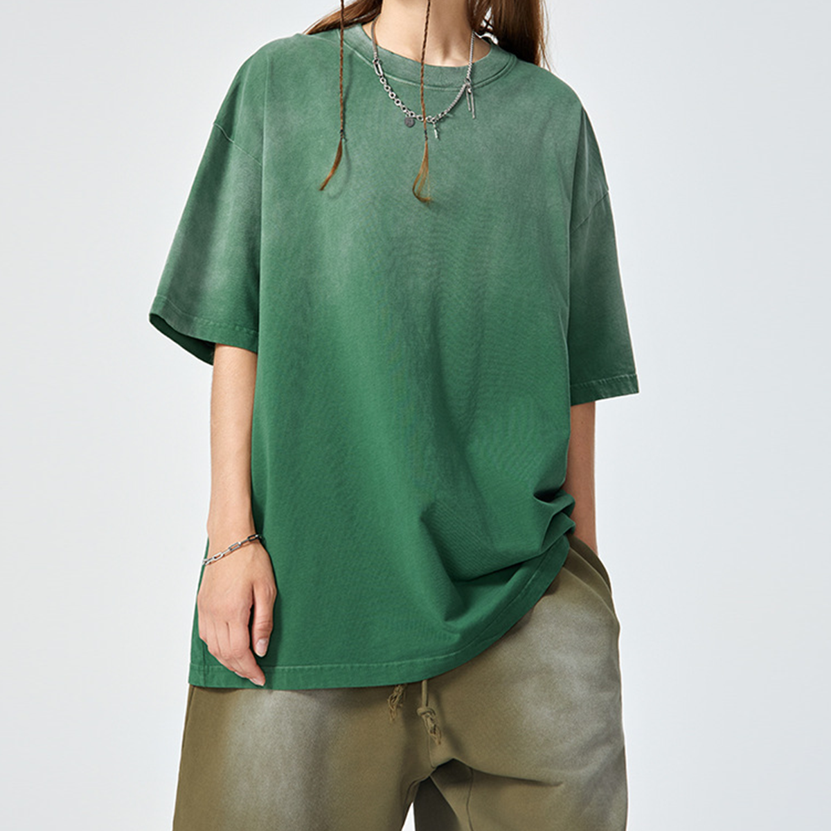 Play Dead — Unisex Washed Gradient T-Shirt | Urban Ascent Graphic Streetwear