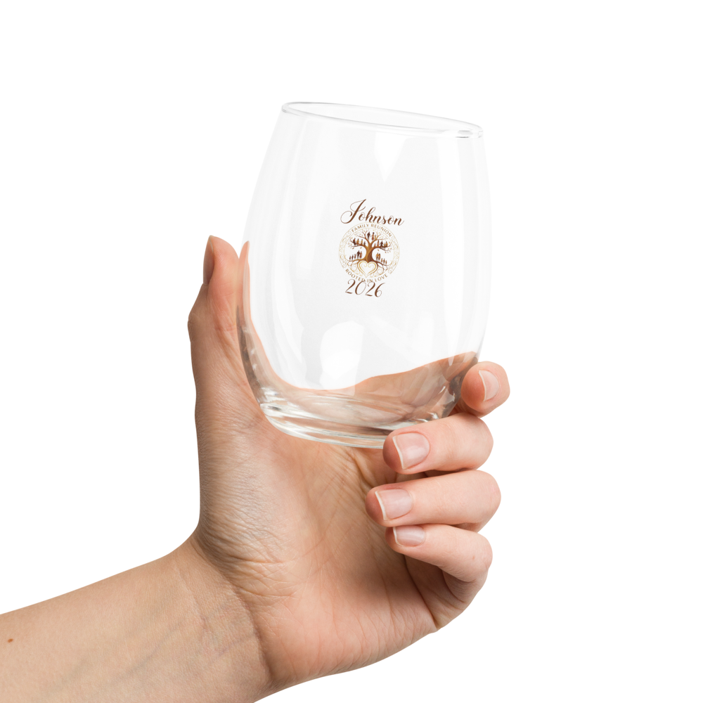 Family Reunion Stemless Wine Glass Keepsake |  Family Gatherings & Milestones